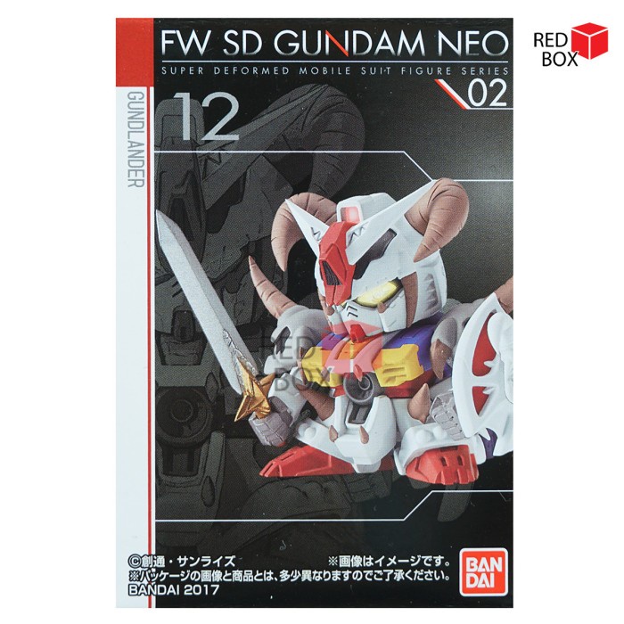 MUST HAVE SD GUNDAM NEO GUNLANDER - FW SD GUNDAM NEO 02 NO.12 (BANDAI) TERMURAH