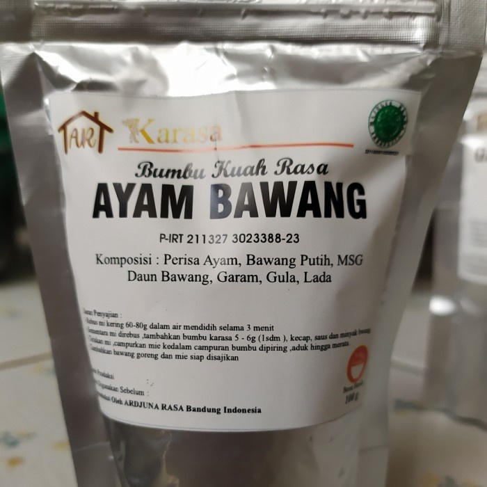 

BUMBU RASA INDOMIE AYAM BAWANG 1KG BUMBU INSTAN MIE KUAH HALAL