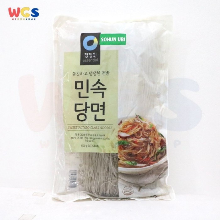 

Sohun Sweet Potato Glass Noodle Chung Jung One Korean 500 Gr - Japchae