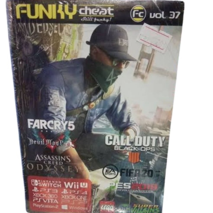 [U6✯/T㊠> Buku Funky Cheat PS2 PS3 PS4 PS Vita PSP Nintendo Switch Wii Xbox 360 Xbox On/ siiap.dikiri