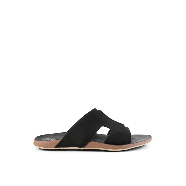 Sandal Hush Puppies Original Pria Japit santai desain wide Party Bermerk Gaya Raphael Ii - Slide Cow