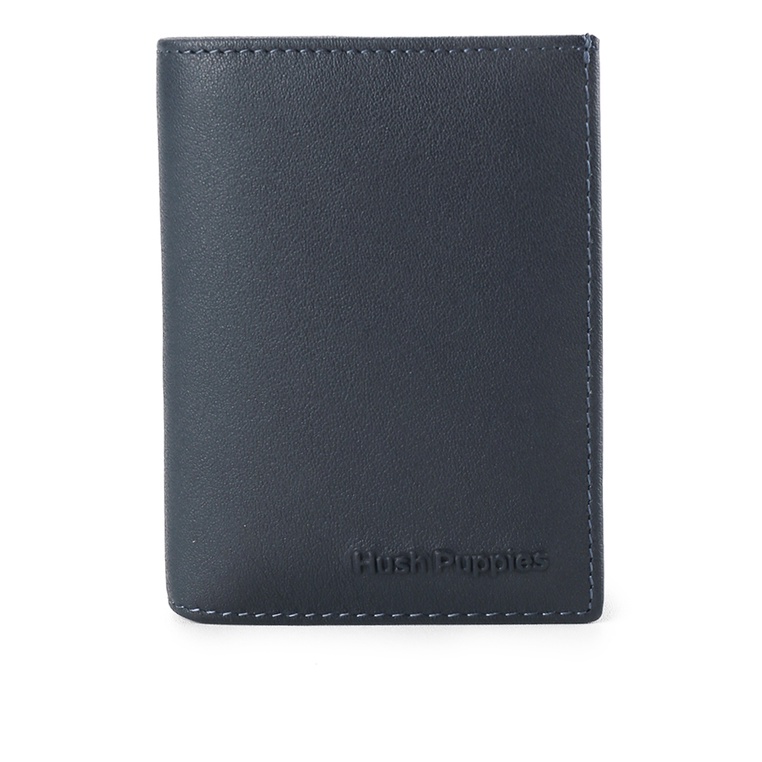 Dompet Hush Puppies Original Pria Organizer Card holder desain solid tone untuk kesan klasik timeles