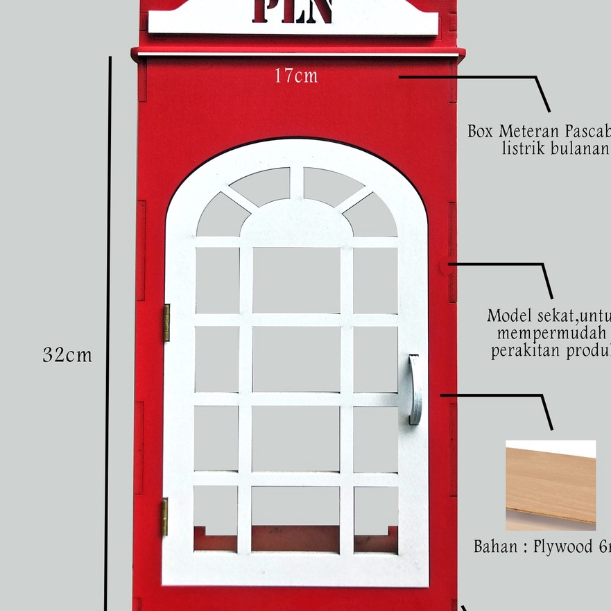 [I✪Z P> HIASAN BOX PLN LISTRIK / BOX METERAN LISTRIK / BOX MERETAN PASCABAYAR / KOTAK LISTRIK / KOTA