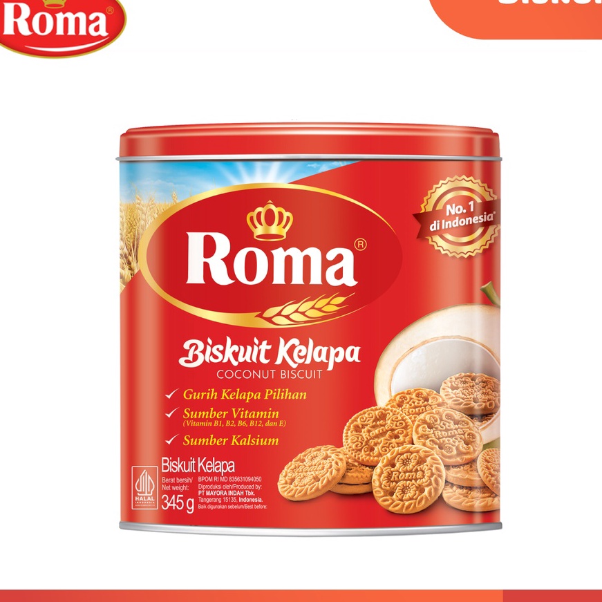 

[Jご✓5.H> Roma Biskuit Kelapa Kaleng - aamanah.