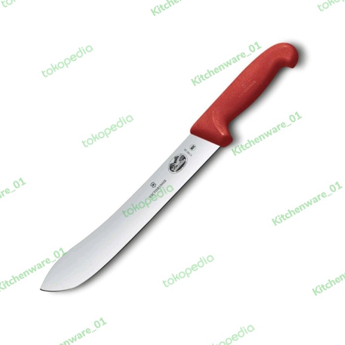 Butcher Knife Bullnose Victorinox / Pisau Sembelih 25Cm Kode 5.7401.25