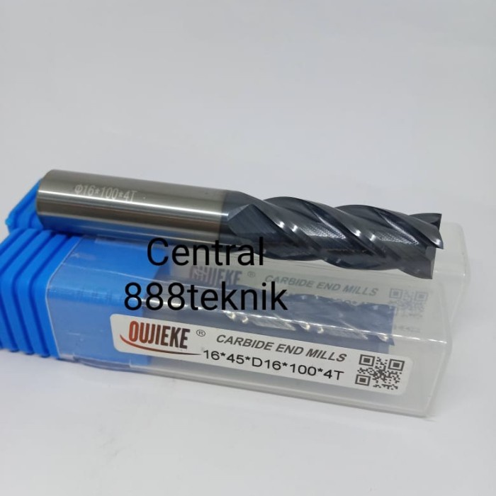 Ready End Mills Carbide 16Mm 4F