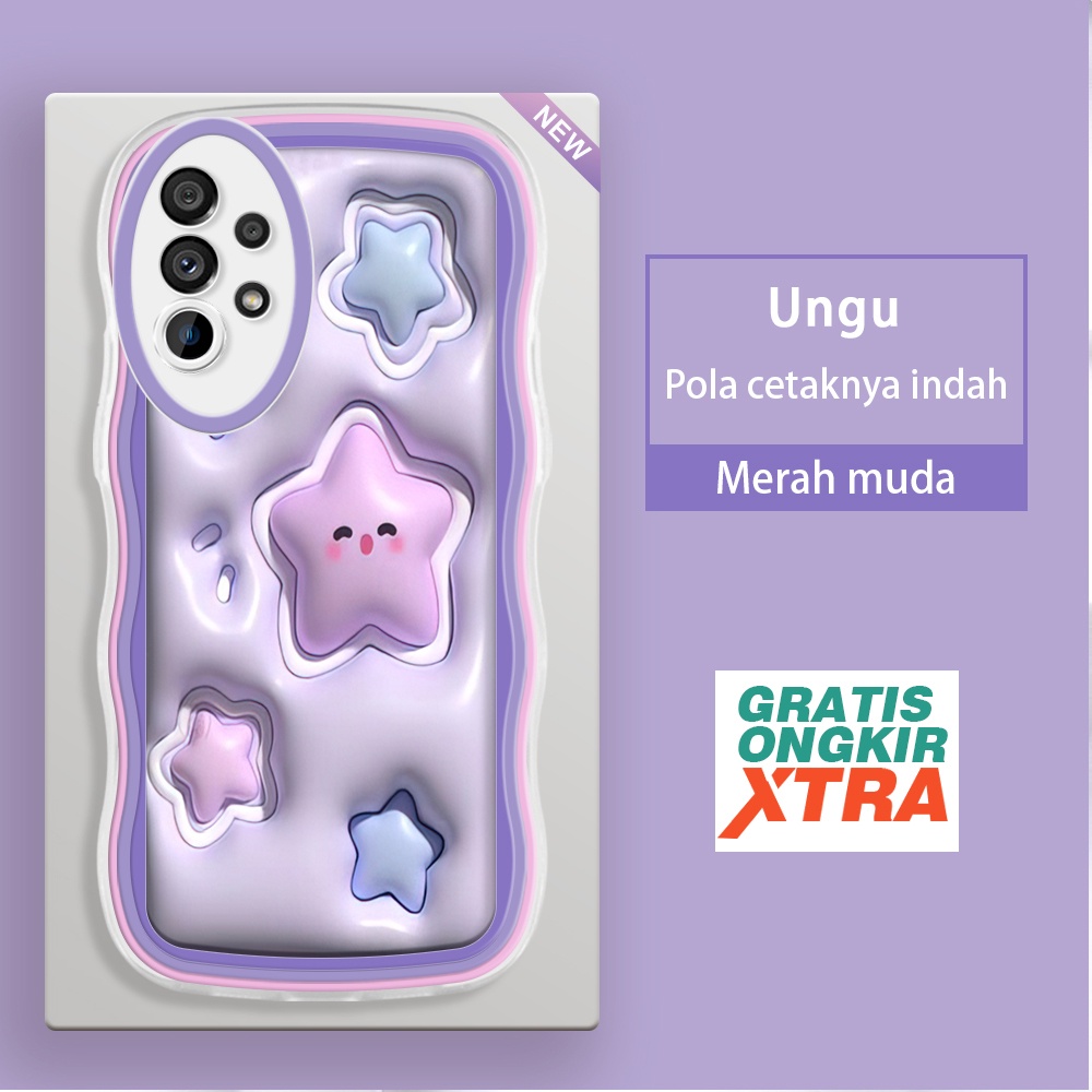 jinsouwe Samsung A7 2018 A750 A33 A50 A51 A52 A54 5G A50S A52S A53 A58 A72 A73 A78 5G  Casing Ponsel