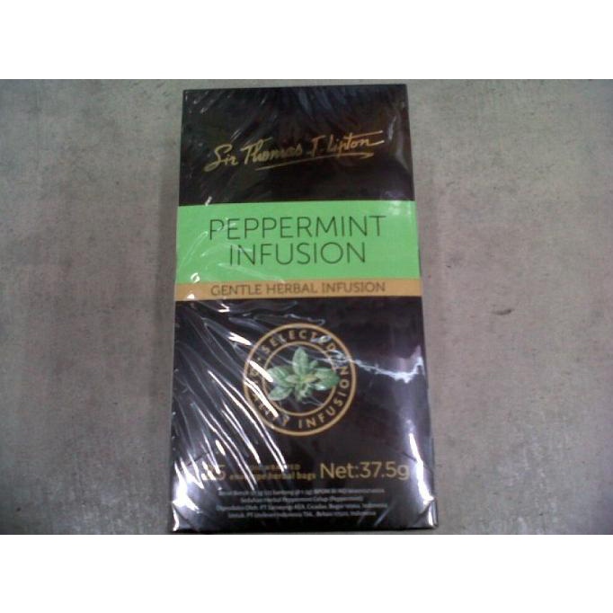 

Lipton Infusion Peppermint Tea 15 Sachet Teh Celup Rasa Mint original