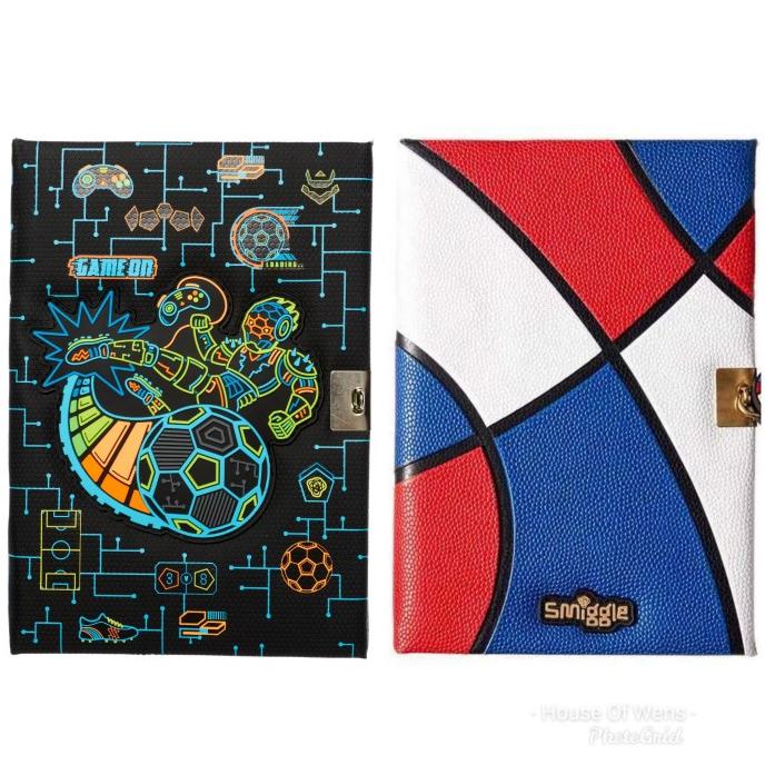 TER-UPDATE SMIGGLE LOCKABLE DIARY BOOK - DIARY KUNCI SMIGGLE #ORIGINAL