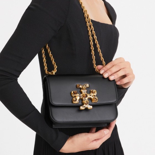 TB Eleanor small cross-body bag chain bag Tory Burch black 143403