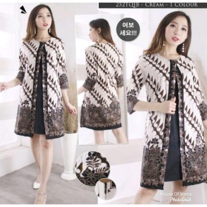 TER-UPDATE DRESS BATIK LUWEN - BAJU BATIK LUWEN - TERUSAN BATIK - TYPE 1 #ORIGINAL