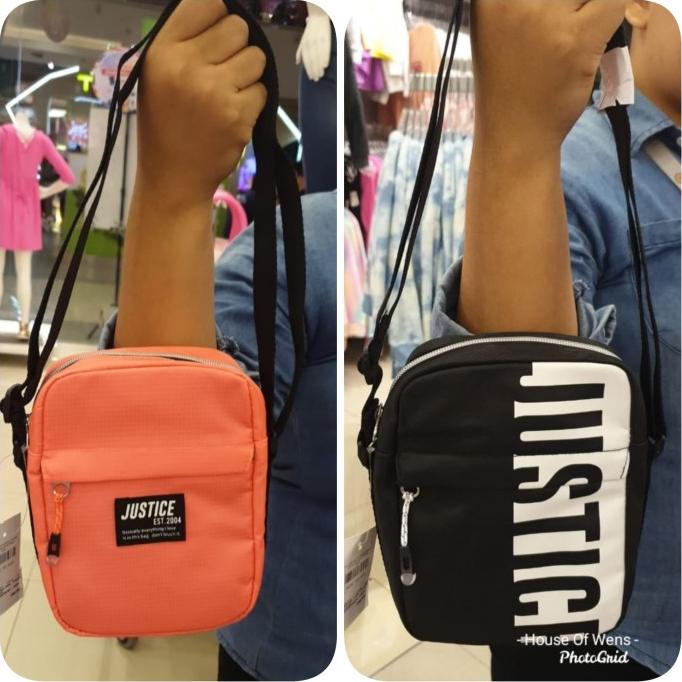 TER-UPDATE JUSTICE FLIGHT BAG - TAS SLEMPANG JUSTICE #ORIGINAL
