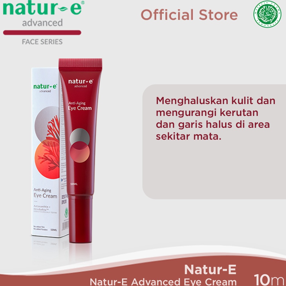Ready Stock Natur-E Advanced Anti-Aging Eye Cream / Eye Treatment (DANAYE10) Krim Mata Ready Stok