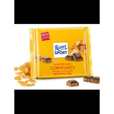 

Terlaku.! Ritter Sport Cornflakes Chocolate Cokelat Coklat Import ✩