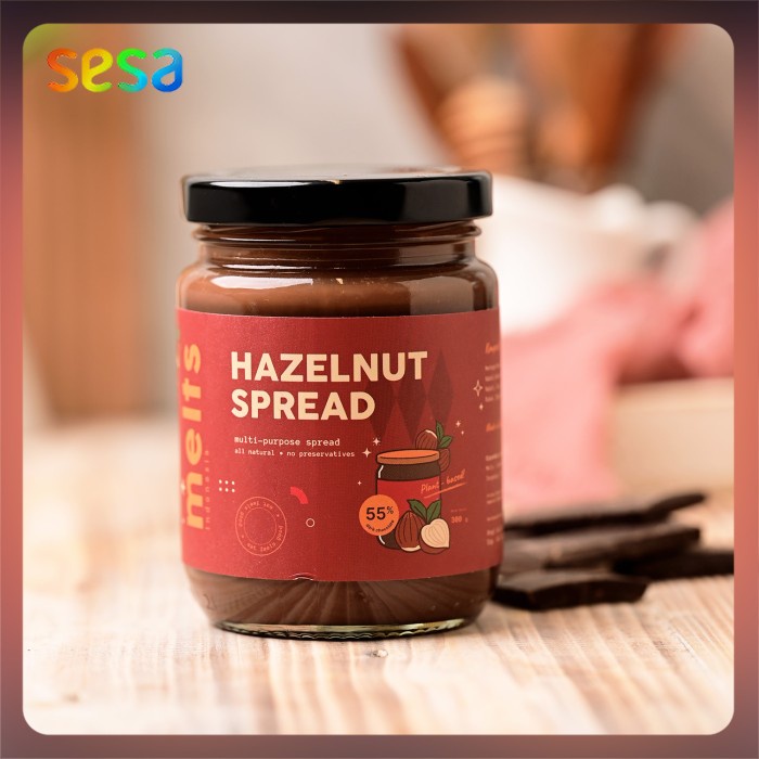 

Melts Hazelnut Spread 300 gr (Selai Hazelnut)