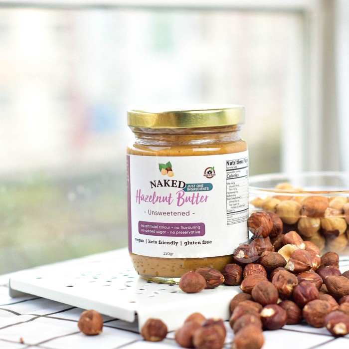 

Naked Hazelnut Butter Unsweetened 250 Gr
