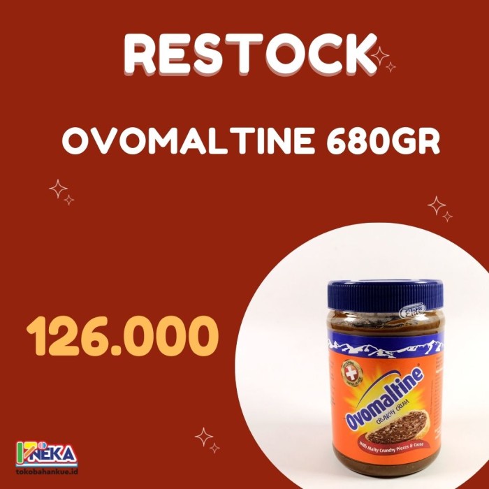 

Ovomaltine 680gr