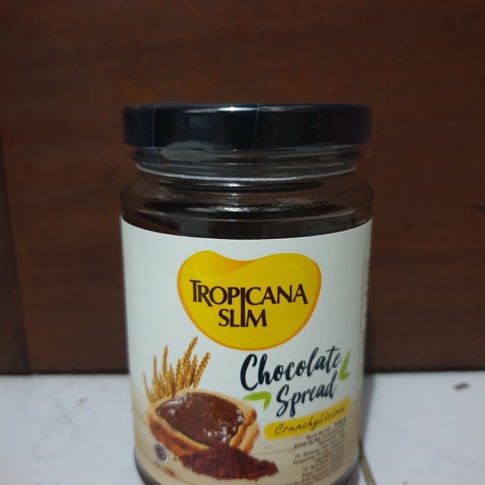 

Tropicana Slim Chocolate Spread 300 gr Selai Coklat Sugar Free Keto