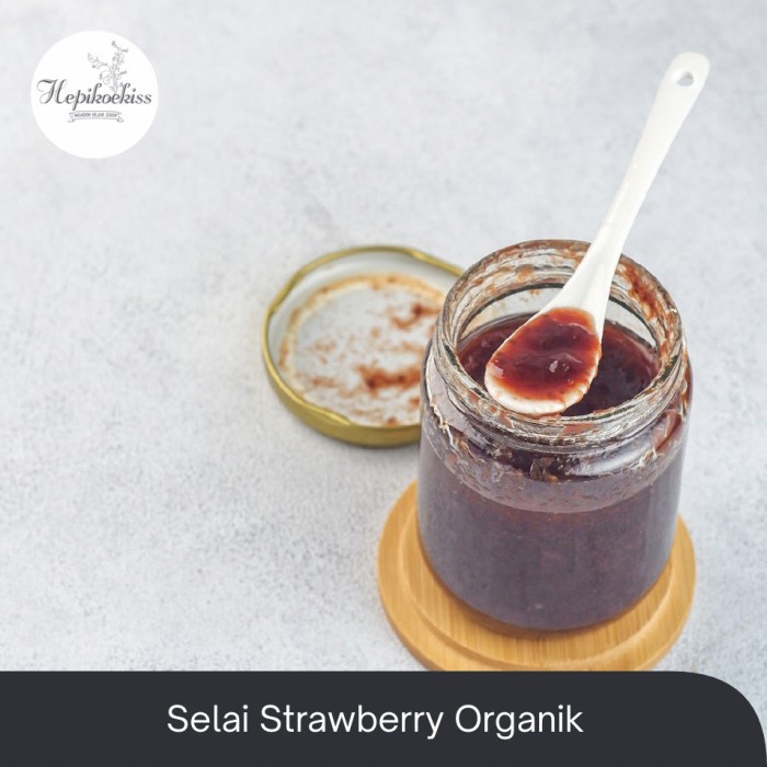 

Selai Strawberry Organik 200gram