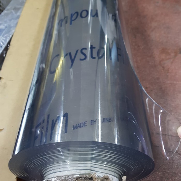 

plastik mika sheet pvc clear 0.3mm lentur ready
