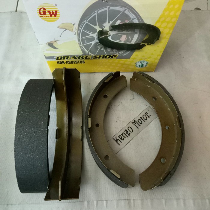 Kampas Rem Brake Shoe Belakang Colt Diesel Ps Engkel T200 Canter 4 Ban Kode Br01