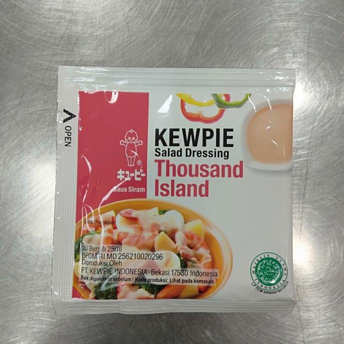 

!!!!!!] kewpie salad dressing thousand island / saus siram untuk salad 25 ml