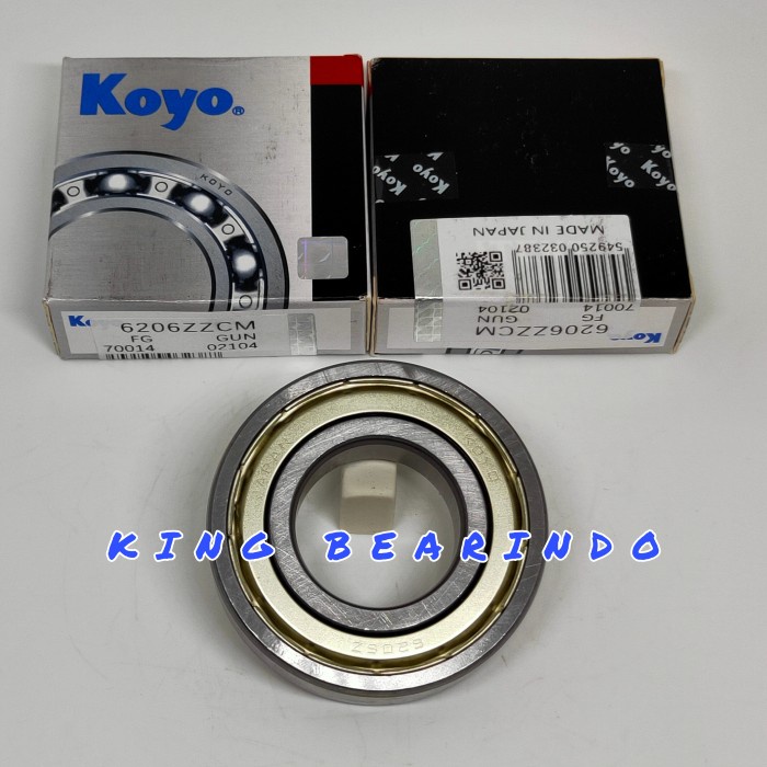 BEARING 6206 ZZ KOYO 6206ZZ KOYO ready