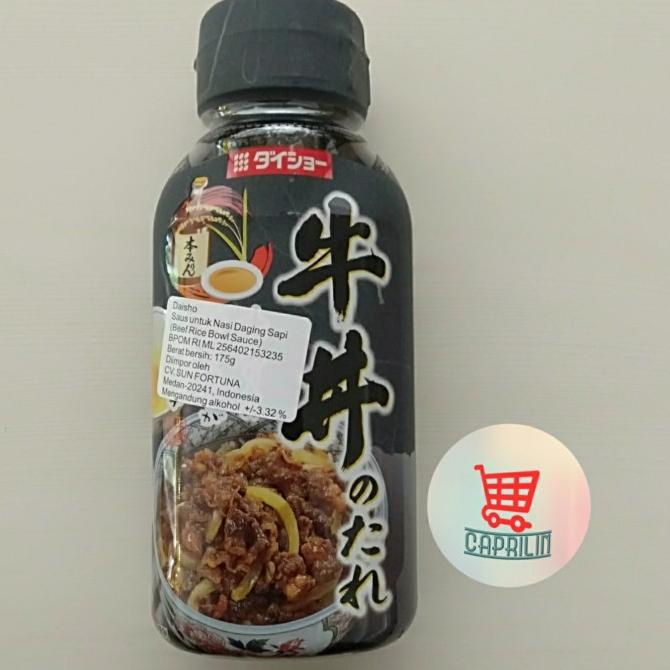 

] Daisho Beef Rice Bowl Sauce / Gyudon no Tare 175 ml