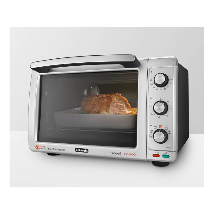 DeLonghi EO32852 Electric Oven Pemanggang Pemanas EO 32852 Silver