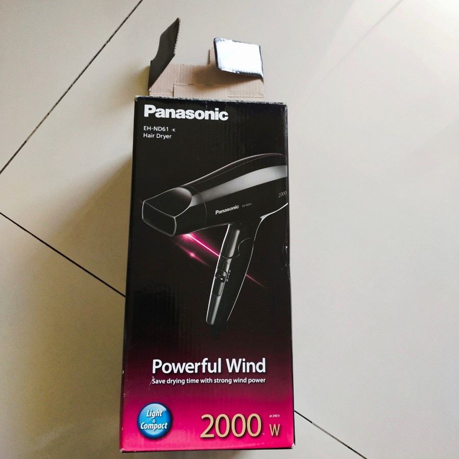 hair dryer panasonic light