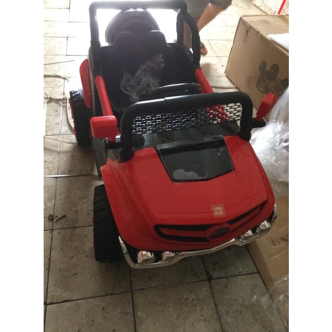 Mobil Aki Anak Jeep Mini Unimog