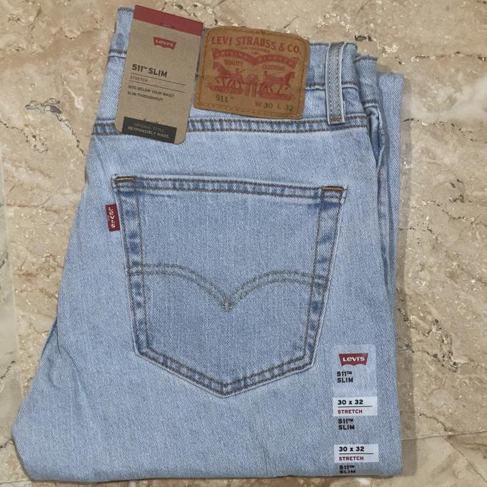 Levis 511 Slim Fit STRETCH Light Blue 511-5480