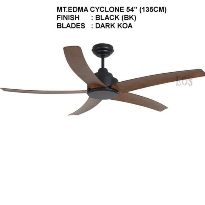 Mt Edma 54 Inchi Cyclone Kipas Angin Gantung Kipas Edma 54" Remote Ed