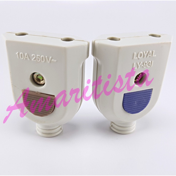 Steker contra gepeng LOYAL steker / colokan cewek Kuningan LY-931