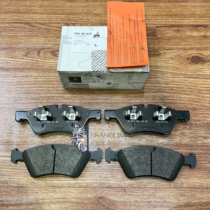kampas rem depan w251 brake pads depan w251 r-class w164 a1644200820 ekaeka1619