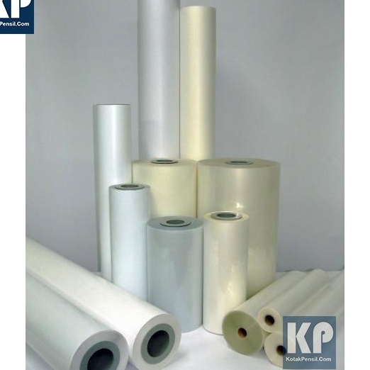

Diskon!! Laminating Roll Matt Dove 345 x140m (30 mic)