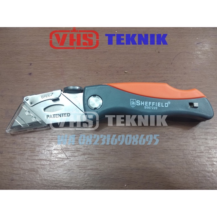 

Terlaris Sheffield Folding Utility Knife Cutter Pisau Multifungsi