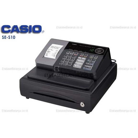 Mesin Kasir Cash Register 500 Plu - Casio Se-S10