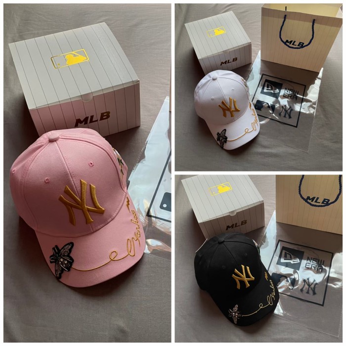 Topi Mlb X New Era Ny Yankees Bee Women Cap Free Mlb Goodie Bag Berkualitas