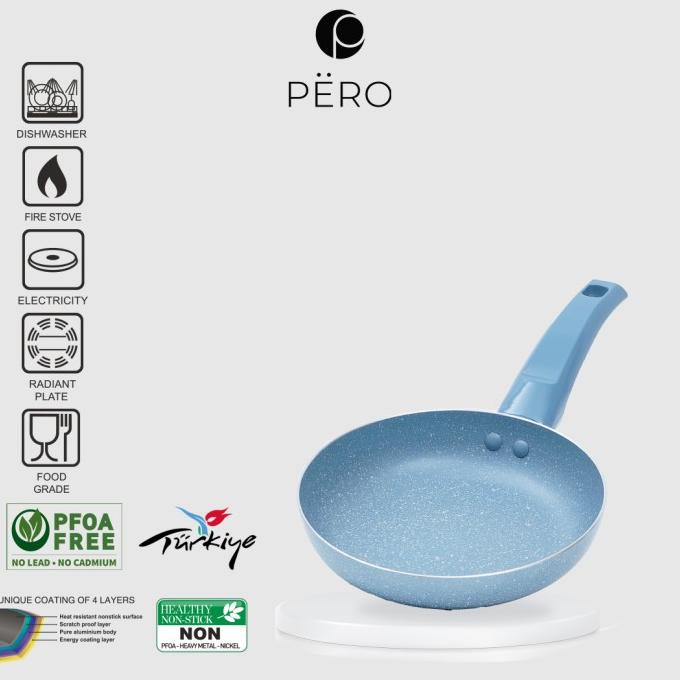 Pero Fry Pan Granite 18cm / Wajan Penggorengan Anti Lengket