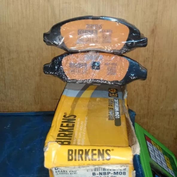 New Brake Pad Kampas Rem Depan Grand Livina 18 Birkens Kode Am243