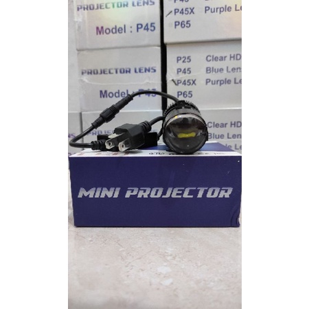 vinyx v9 pro led mini projector lampu depan head lamp lensa mobil universal