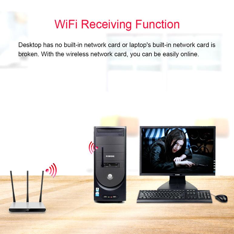 Diskon Tmdz-Usb Wifi Adapter Mt 7601 / Usb Wifi Stb Dvb T2 Mt 7601 / Wifi Usb Dongle Mt 7601