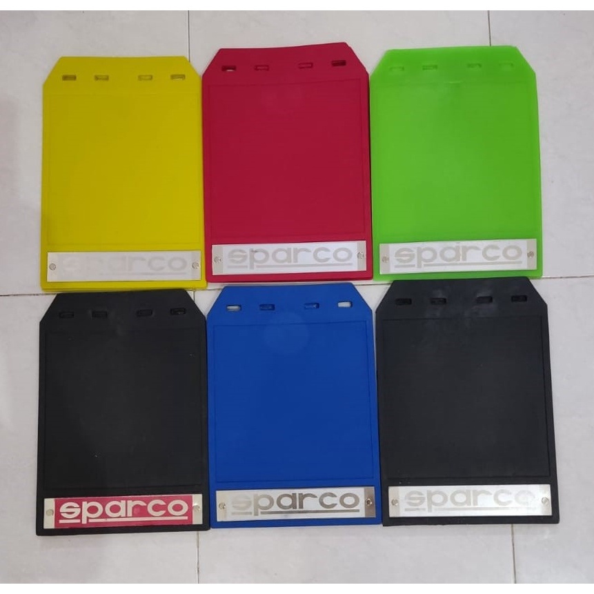 Terupdate Mud Guard Sparco / Karpet Lumpur / Karpet Roda / Kepet Lumpur Isi 2 PCS / karpet lumpur wa