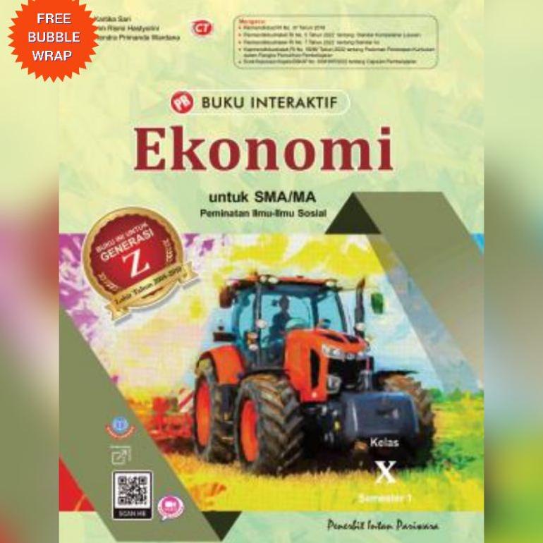 

ERA079 BUKU LKS PR INTERAKTIF K13 EKONOMI SMA KELAS 10 SEMESTER 1 TAHUN 2023 PENERBIT INTAN PARIWARA ++
