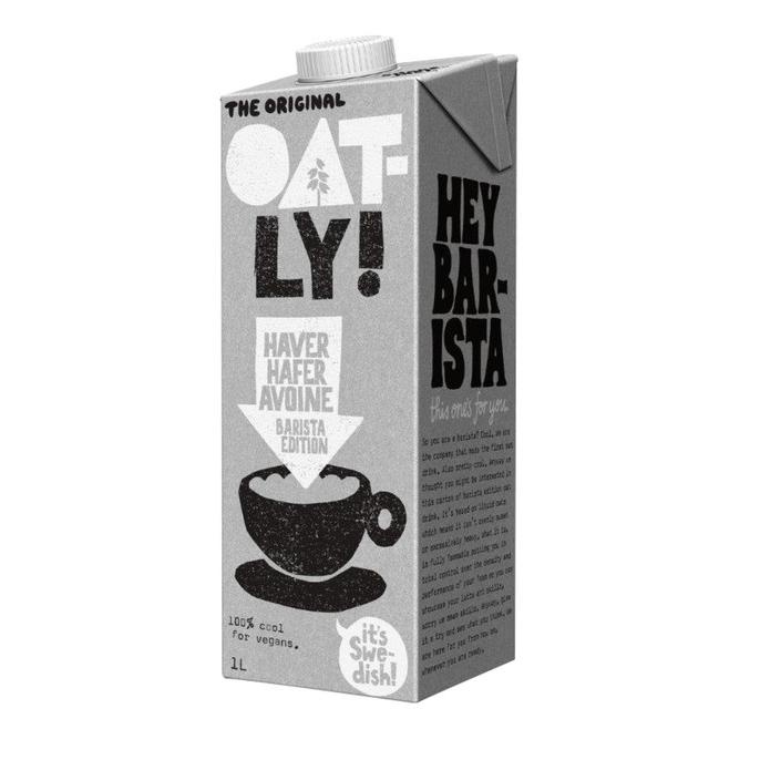 

:::::::] Oat Milk Oatly Barista - 1 Ltr