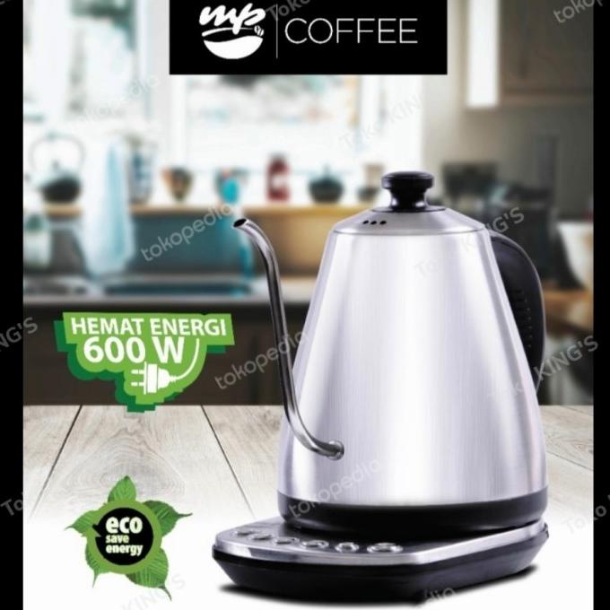 populer] Kettle Listrik MP 1 Liter Teko Listrik Ketel Listrik Leher Angsa