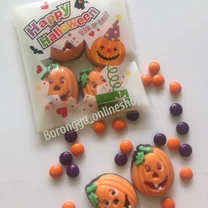 

}}}}}}] Coklat Karakter Pumpkin Halloween isi Oreo Enak Murah Berkualitas