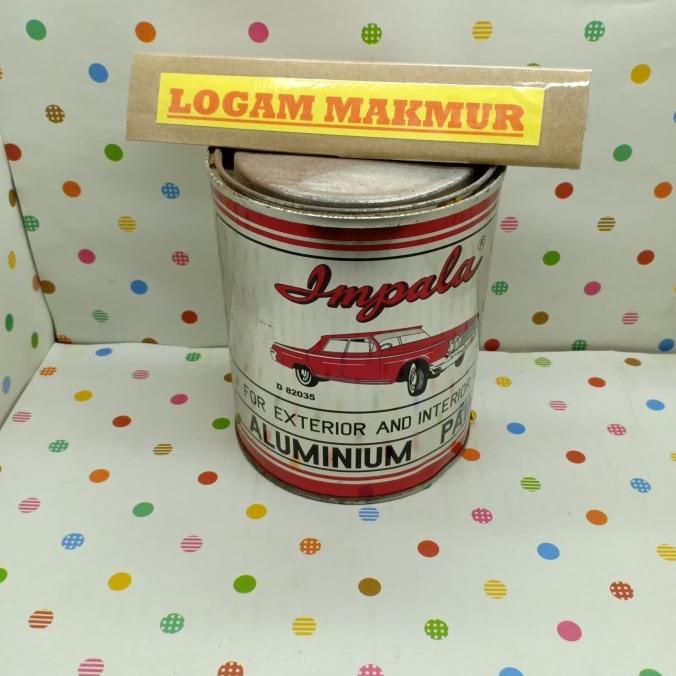 *#*#*#] CAT ALUMINIUM CHROME FINISH 1KG - WARNA SILVER PERAK