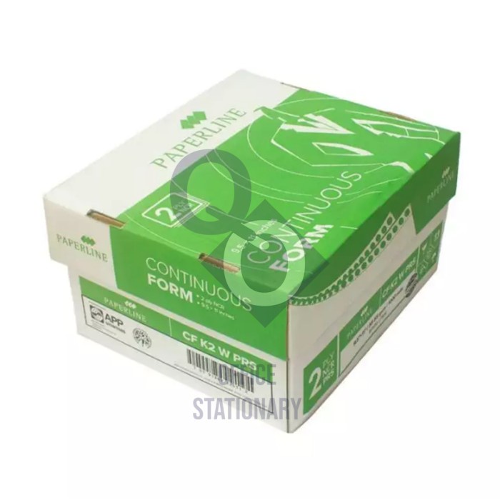 

Kertas Continuous Form Paperline - CF K2 W PRS SALE